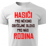 Pánské tričko Hasiči - rodina