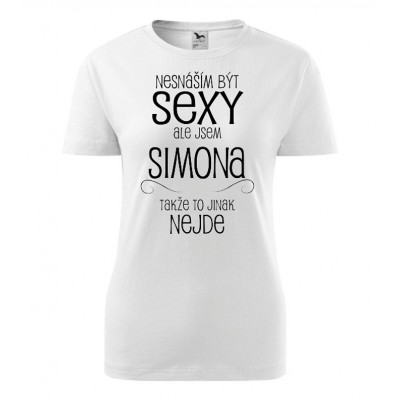 Nesnáším být sexy ale jsem Simona